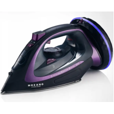 Безпровідна праска Mozano Ultimate Smooth 2600 Вт Black Purple AGD/ZEL/01